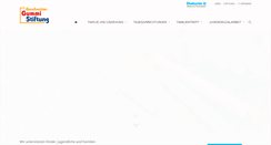 Desktop Screenshot of gummi-stiftung.de